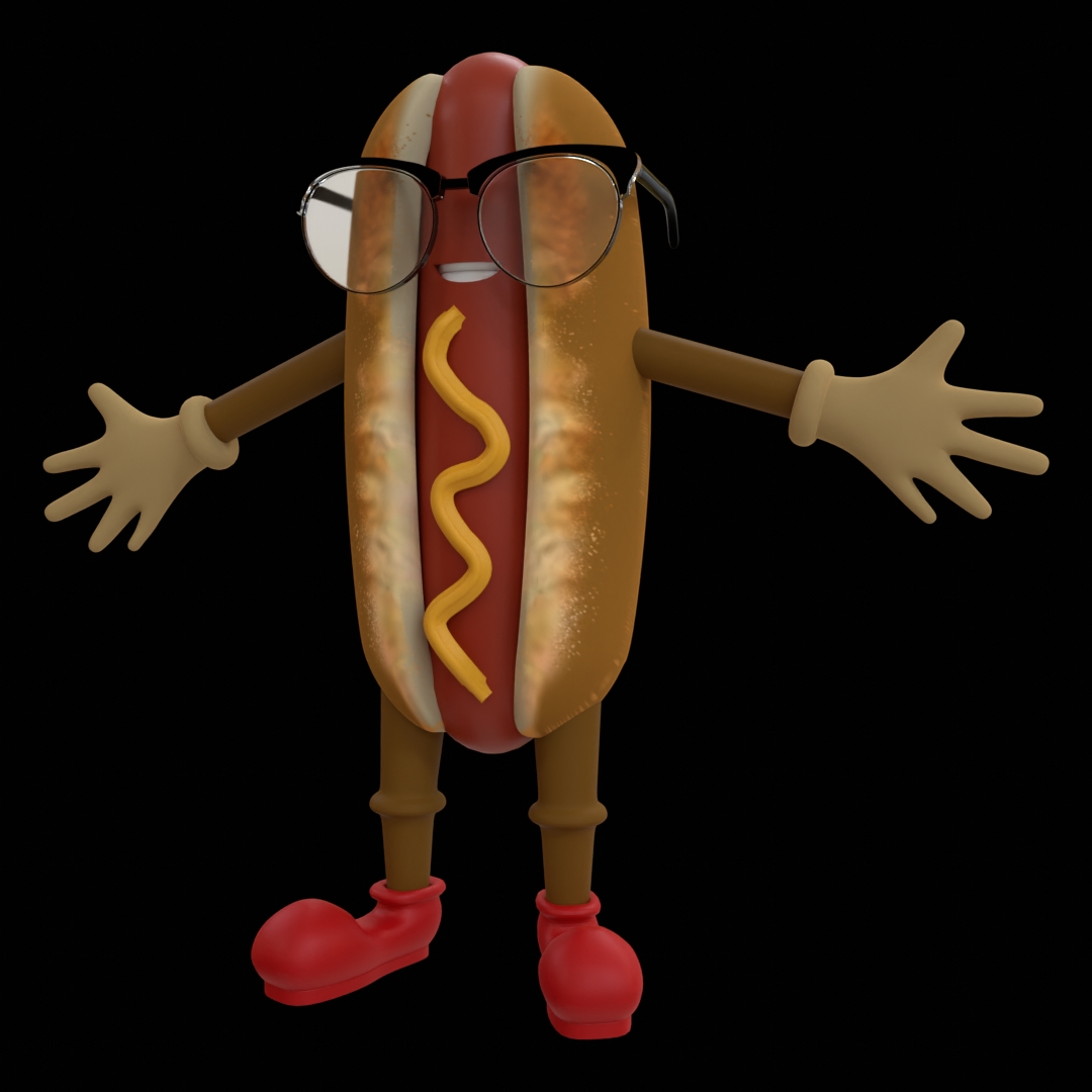 Mr Hotdog character preview image 1